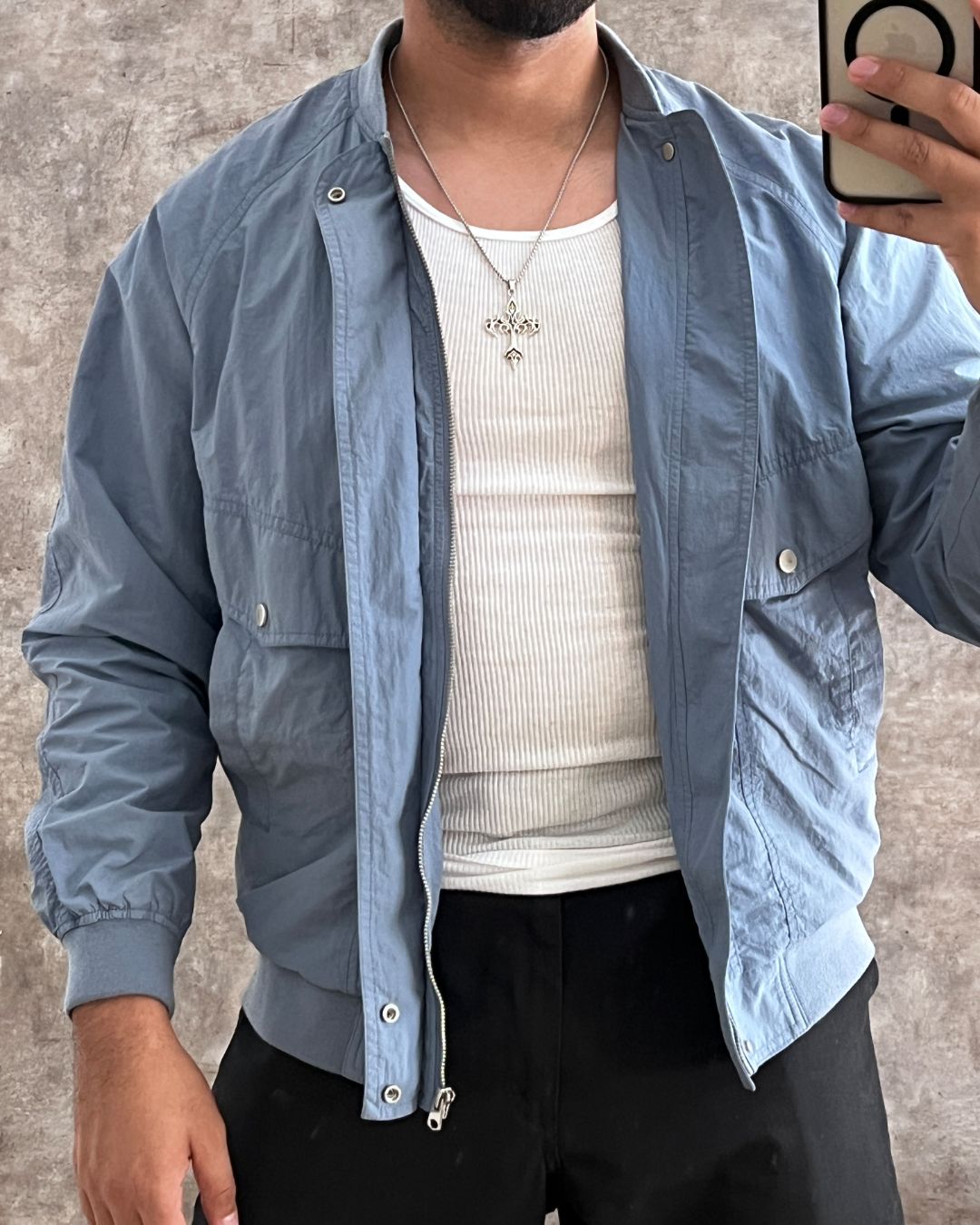 ZARA BLUE JACKET (M)