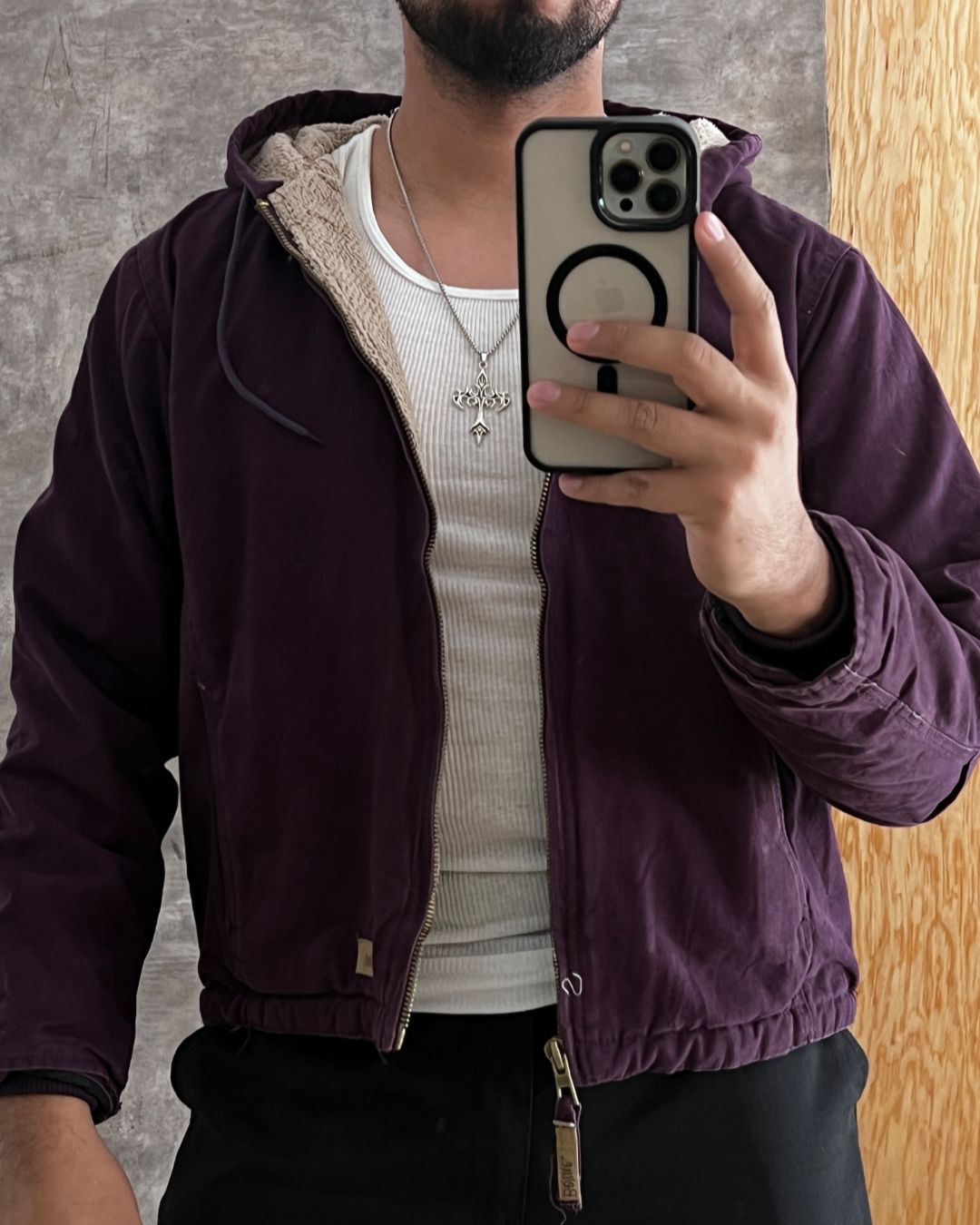 WORK PURPLE JACKET (S)