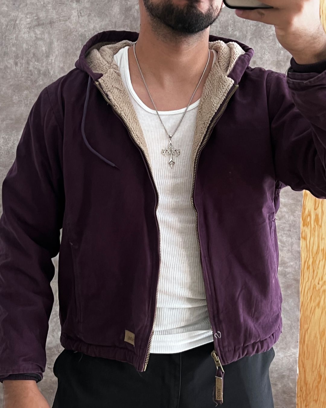 WORK PURPLE JACKET (S)