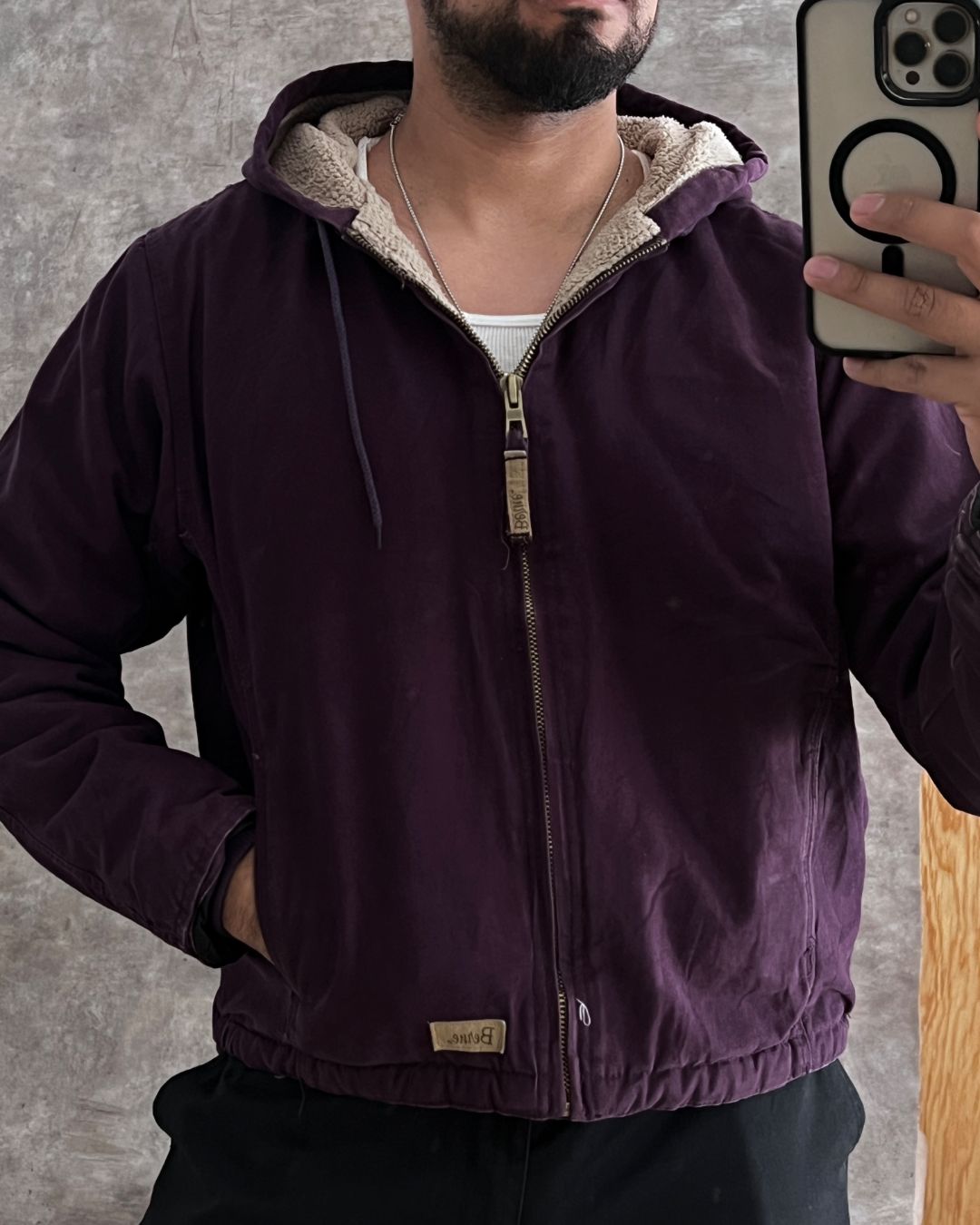 WORK PURPLE JACKET (S)