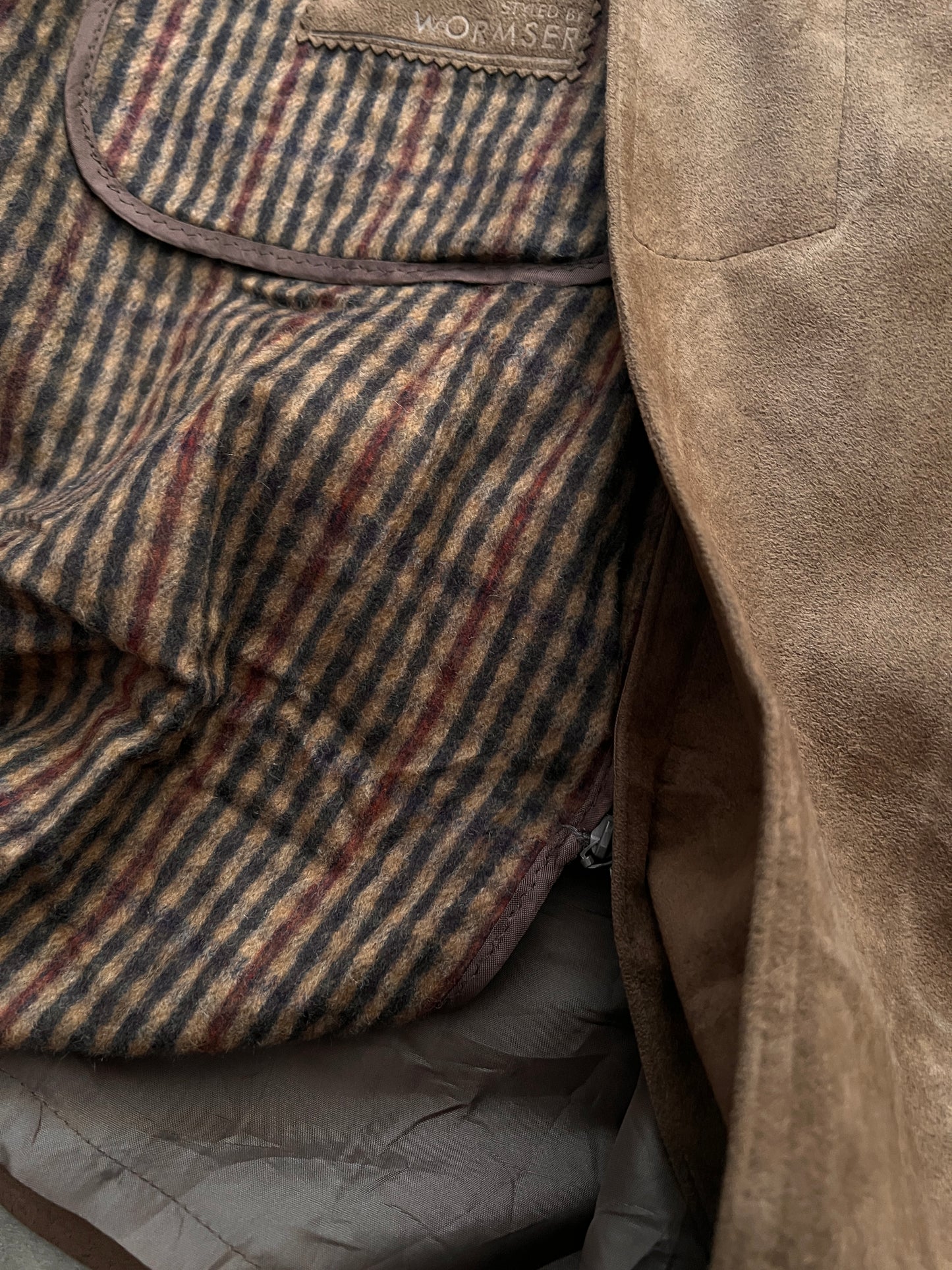 LEATHER LONG GABARDINE (L)