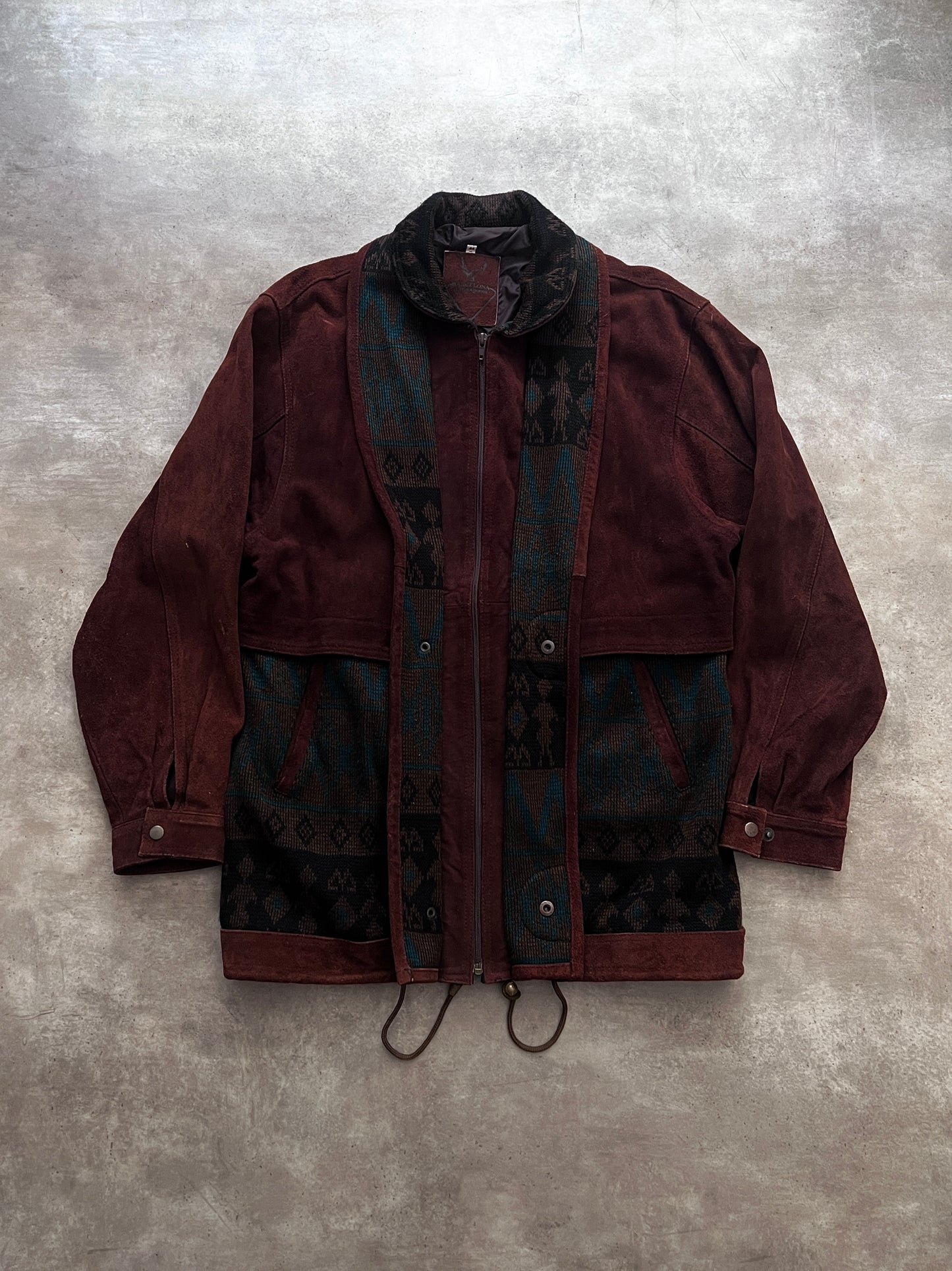 LEATHER DOUBLE JACKET (L)