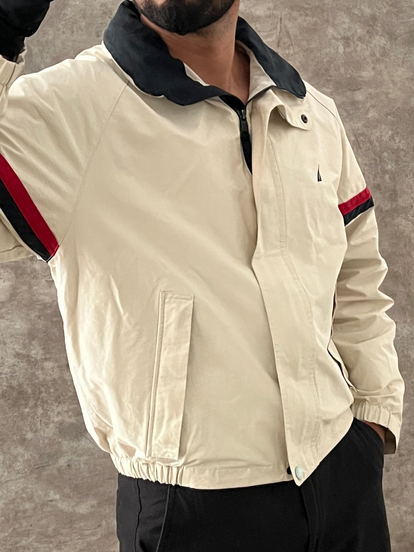 NAUTICA WHITE JACKET (M)