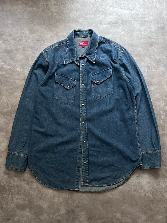 DENIM WORKWEAR SHIRT (M)