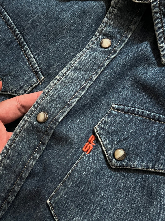 DENIM WORKWEAR SHIRT (M)