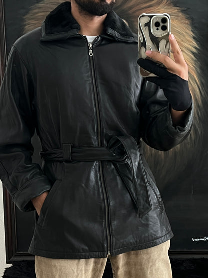 Leather Jacket de lujo (M)