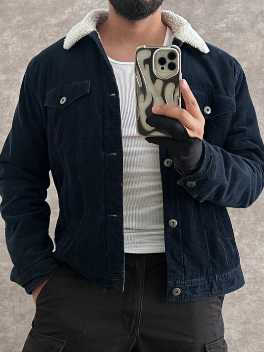 BLUE JACKET BERSHKA (M)