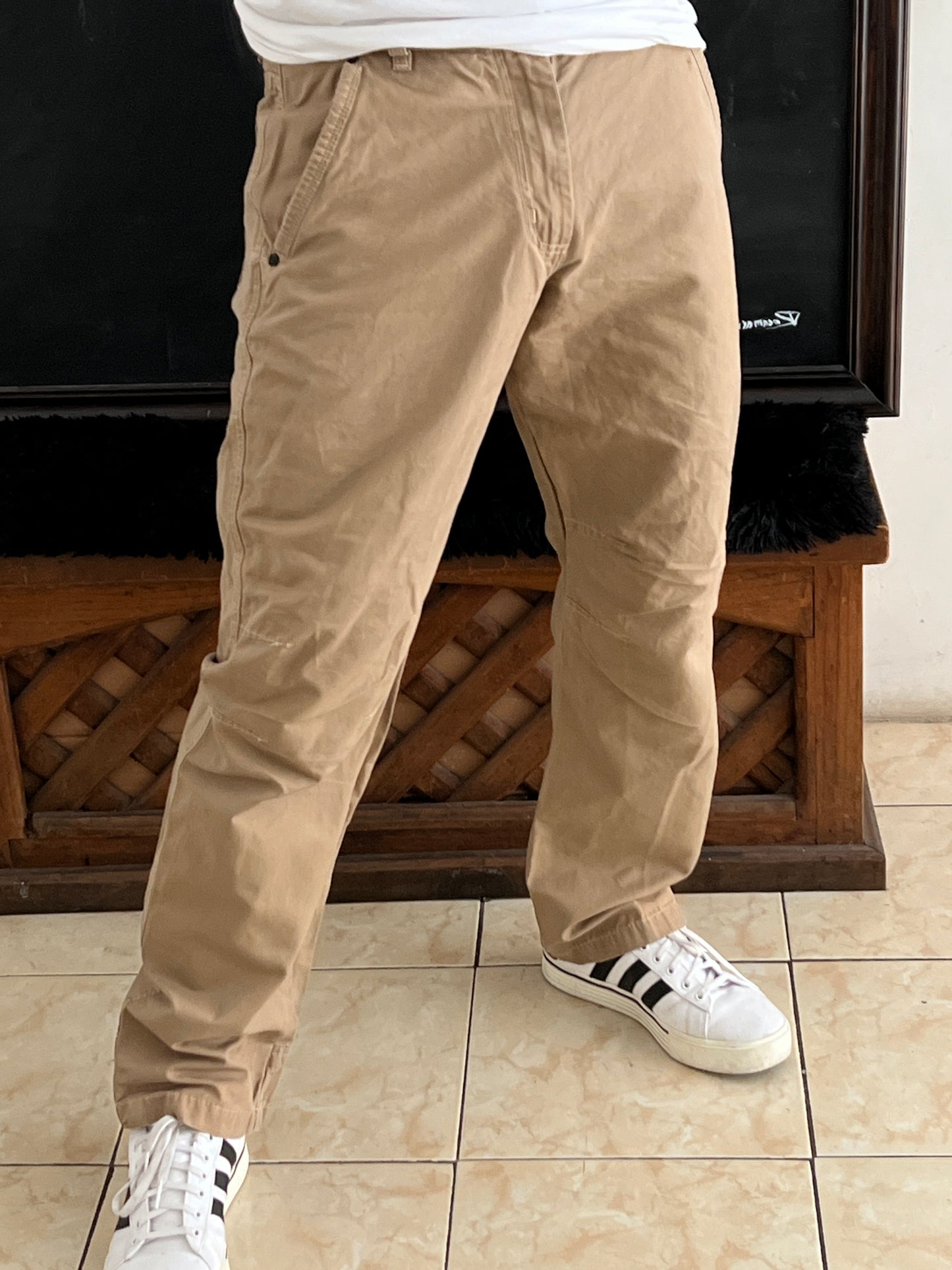 Wrangler jean Beige