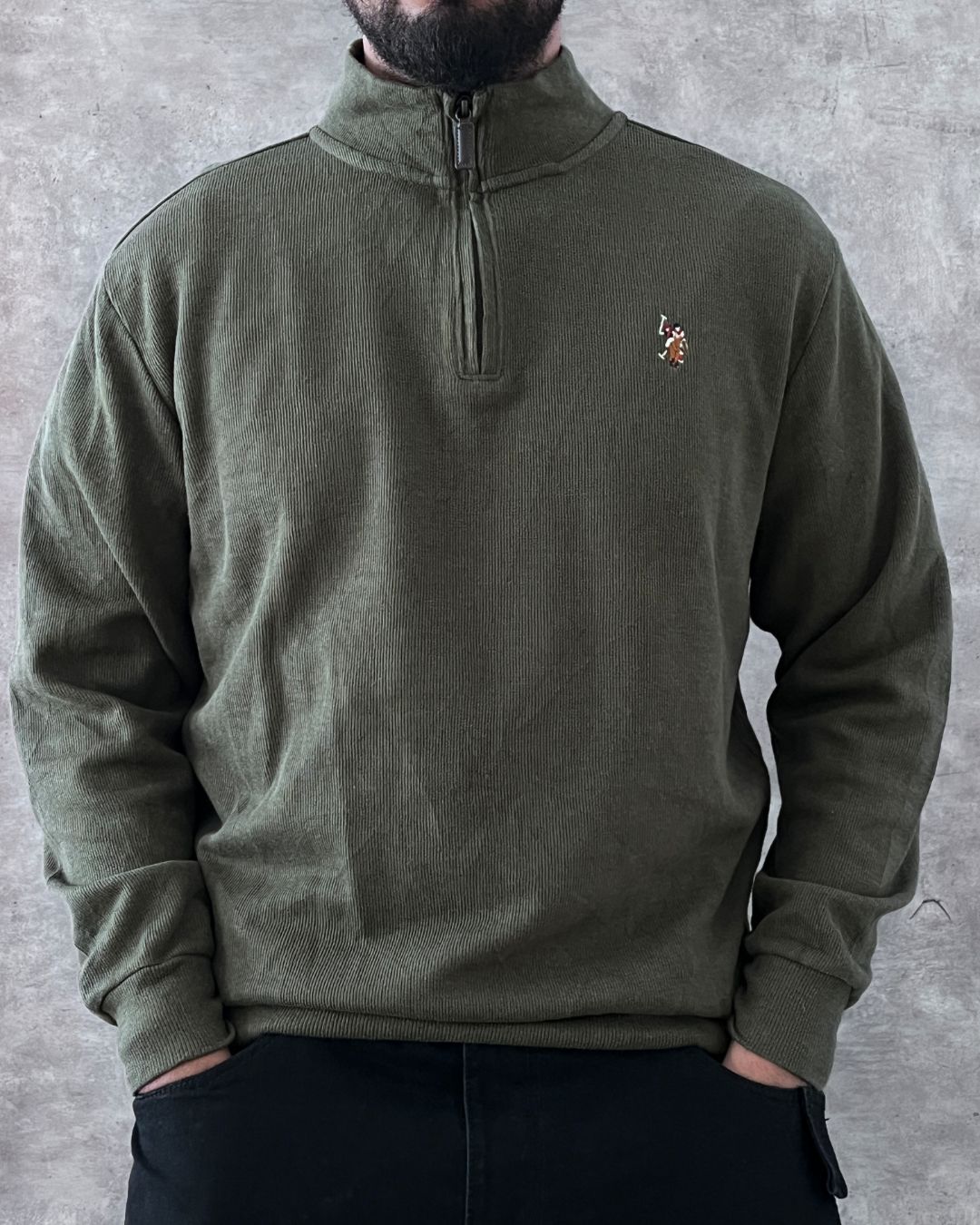 POLO SWEATER (M)