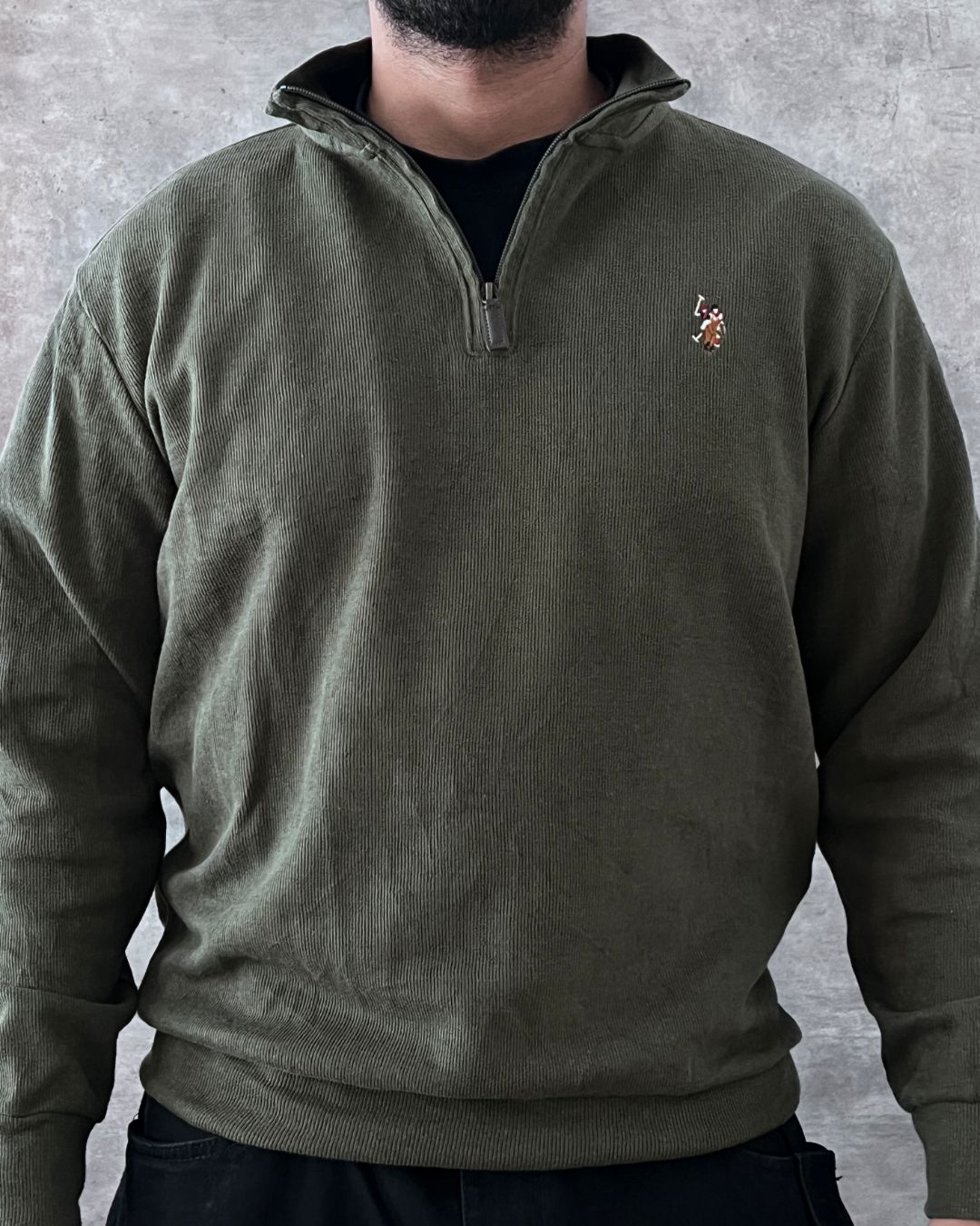 POLO SWEATER (M)