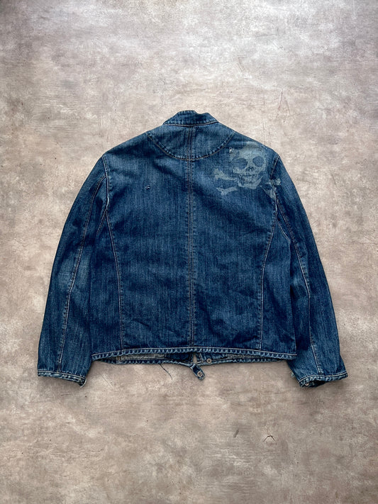 DENIM TRUCKER JACKET FUROR (L)