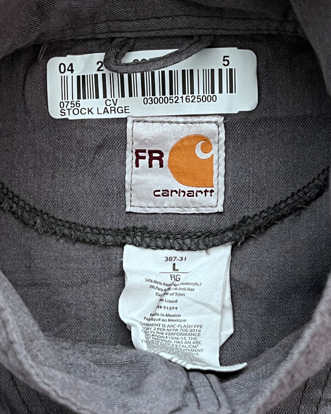 CARHARRT FR FORCE COVERALL (L)