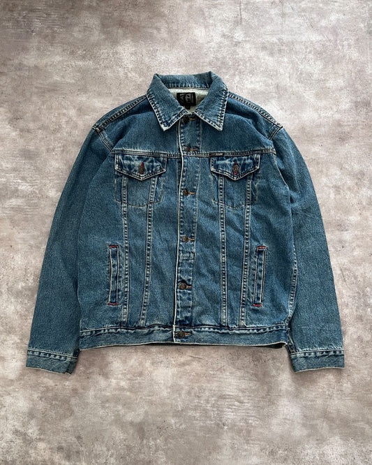 DENIM TRUCKER JACKET (M)