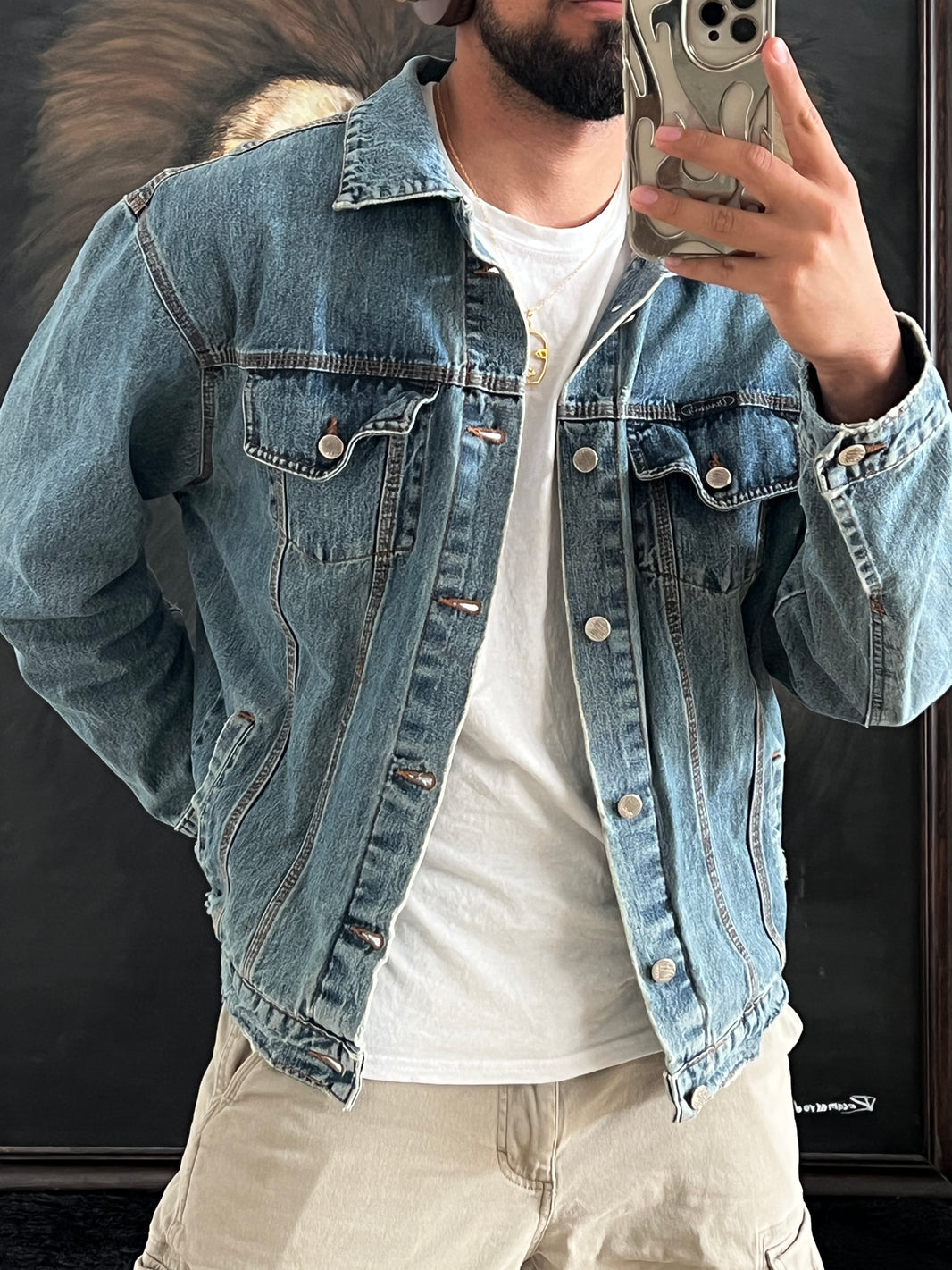 Vintage Denim Jacket (M)
