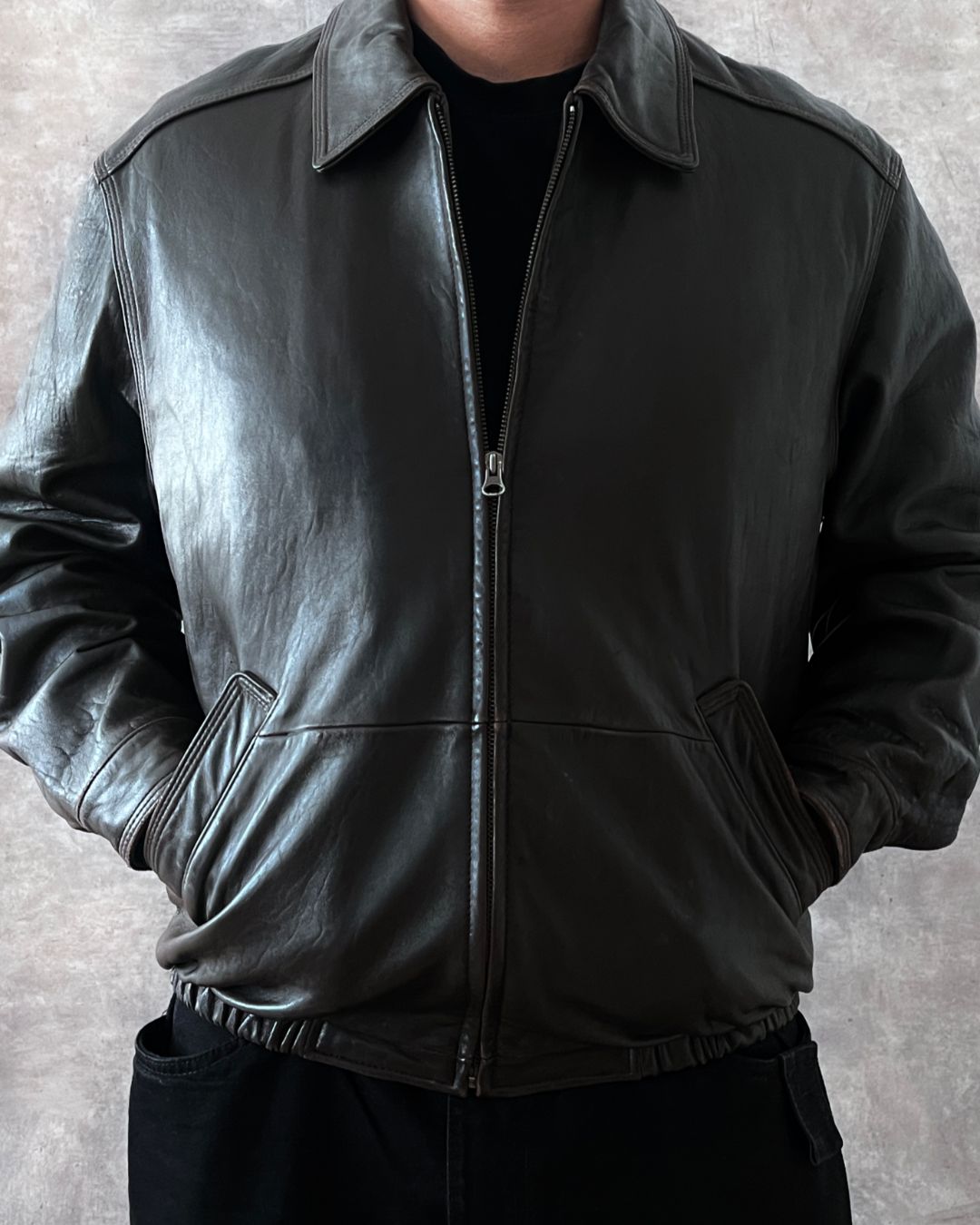 LUXURY LEATHER JACKET (M)