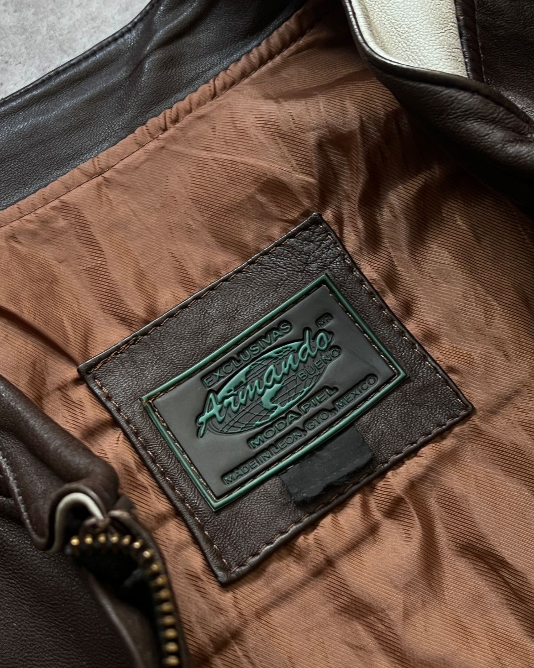 RACER LEATHER JACKET (XL)