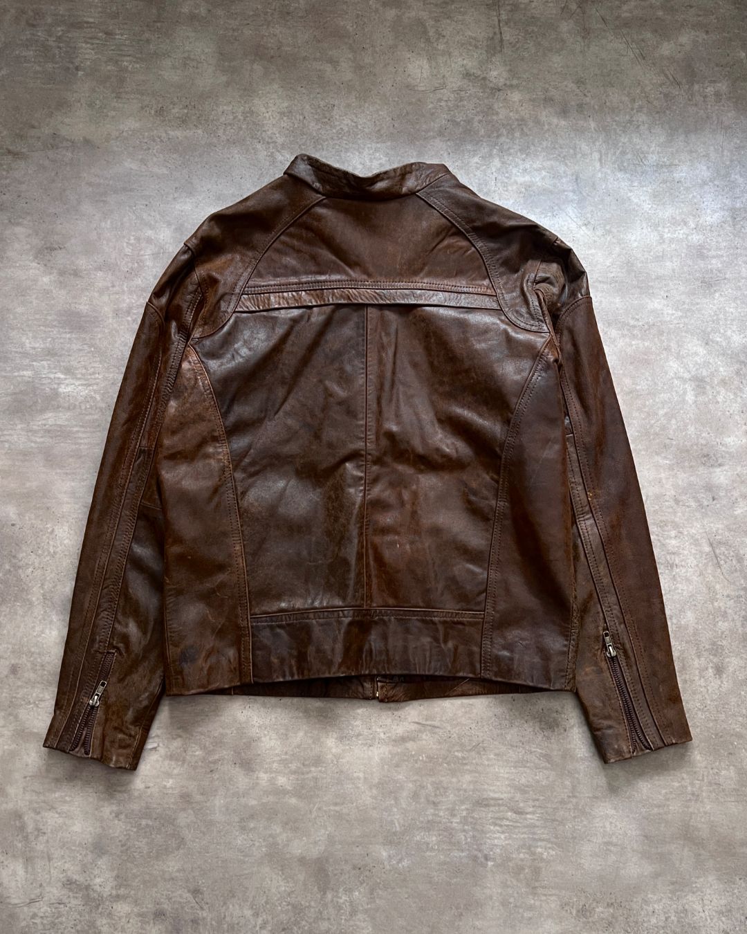 BK LEATHER JACKET (S)