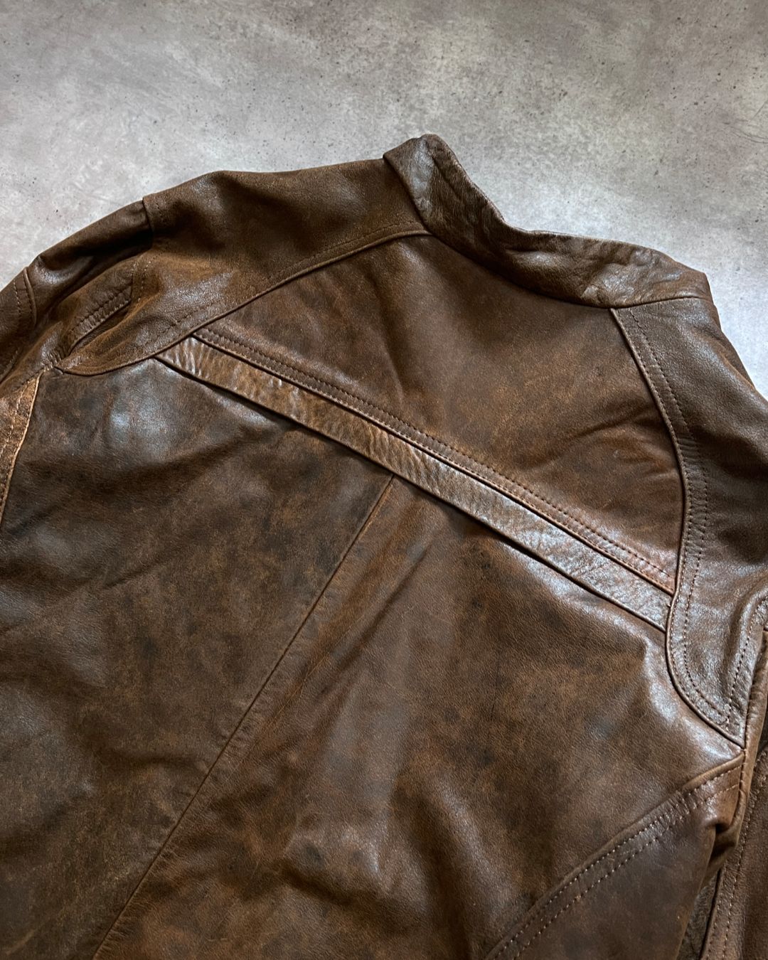BK LEATHER JACKET (S)