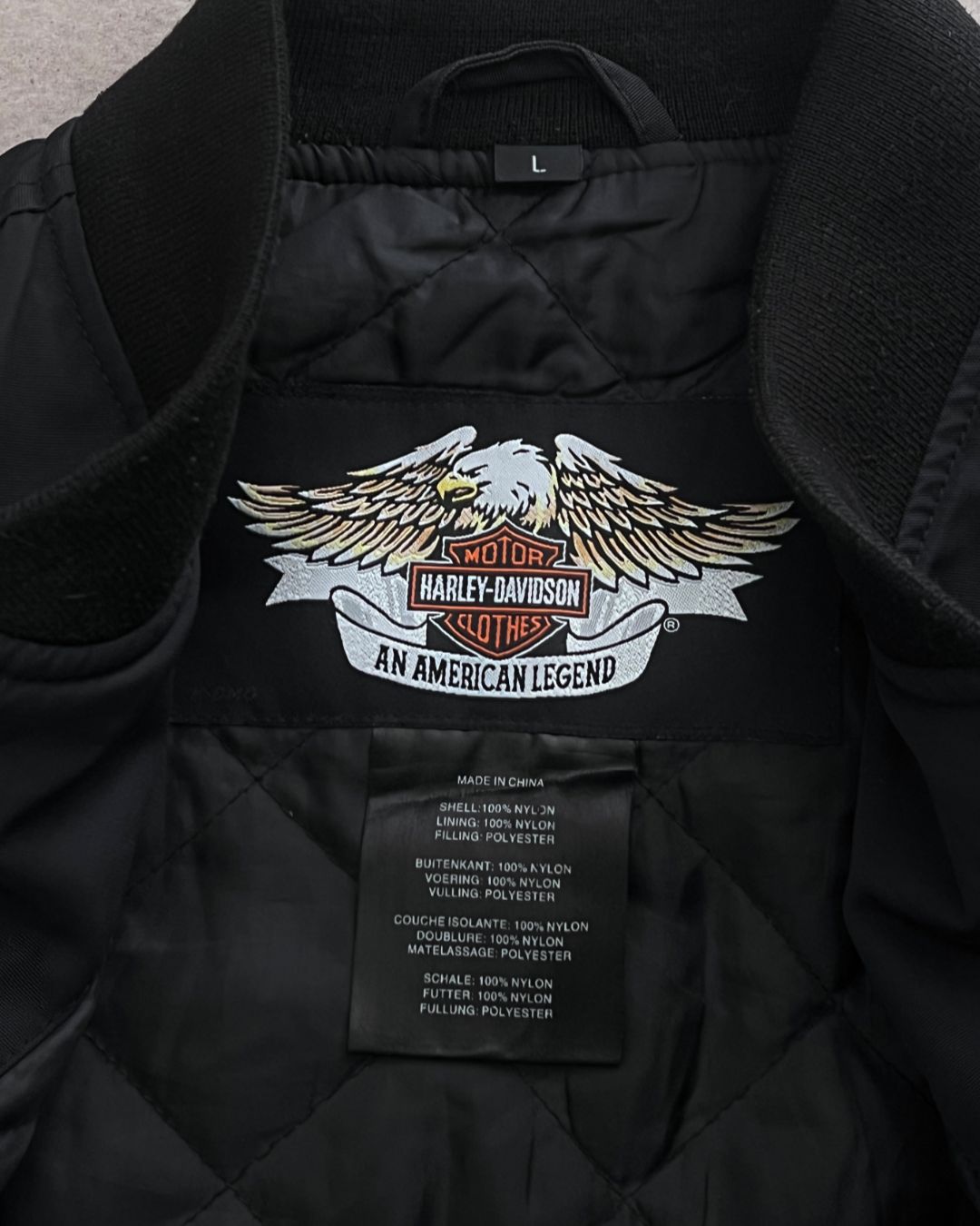 HARLEY BOMBER JACKET (L)
