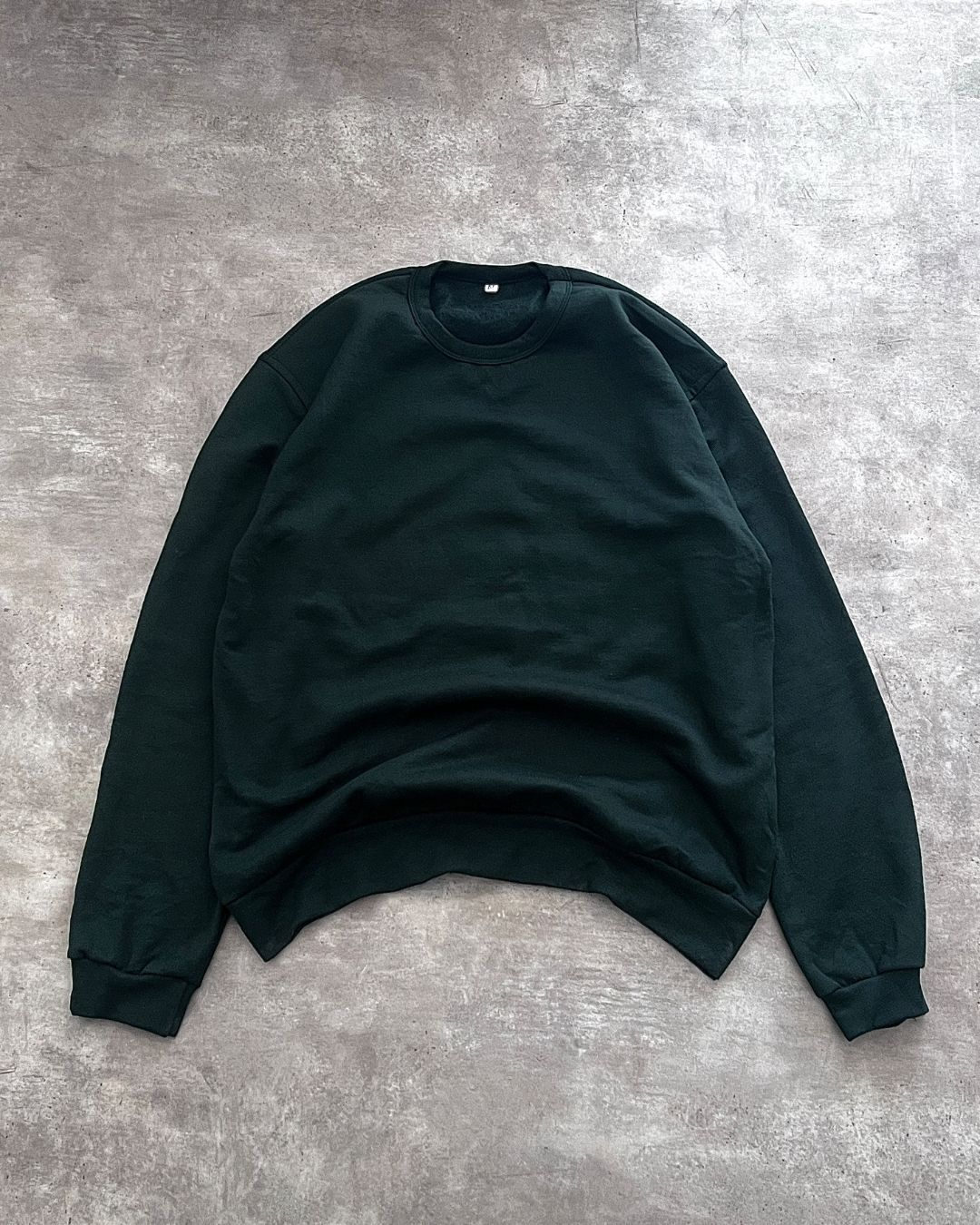 SWEATER GREEN BLCK (L)