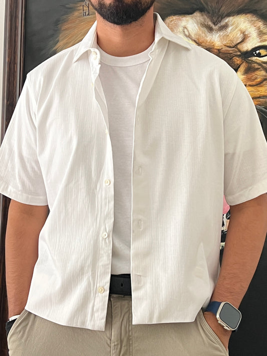 BR White Shirt / Boxy Fit (L)