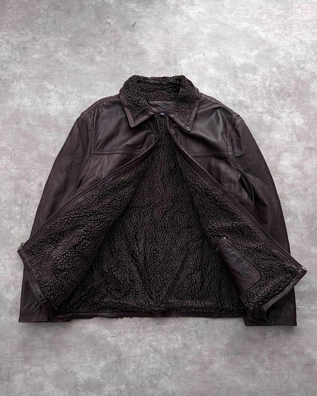 HUNTER LEATHER JACKET (L)