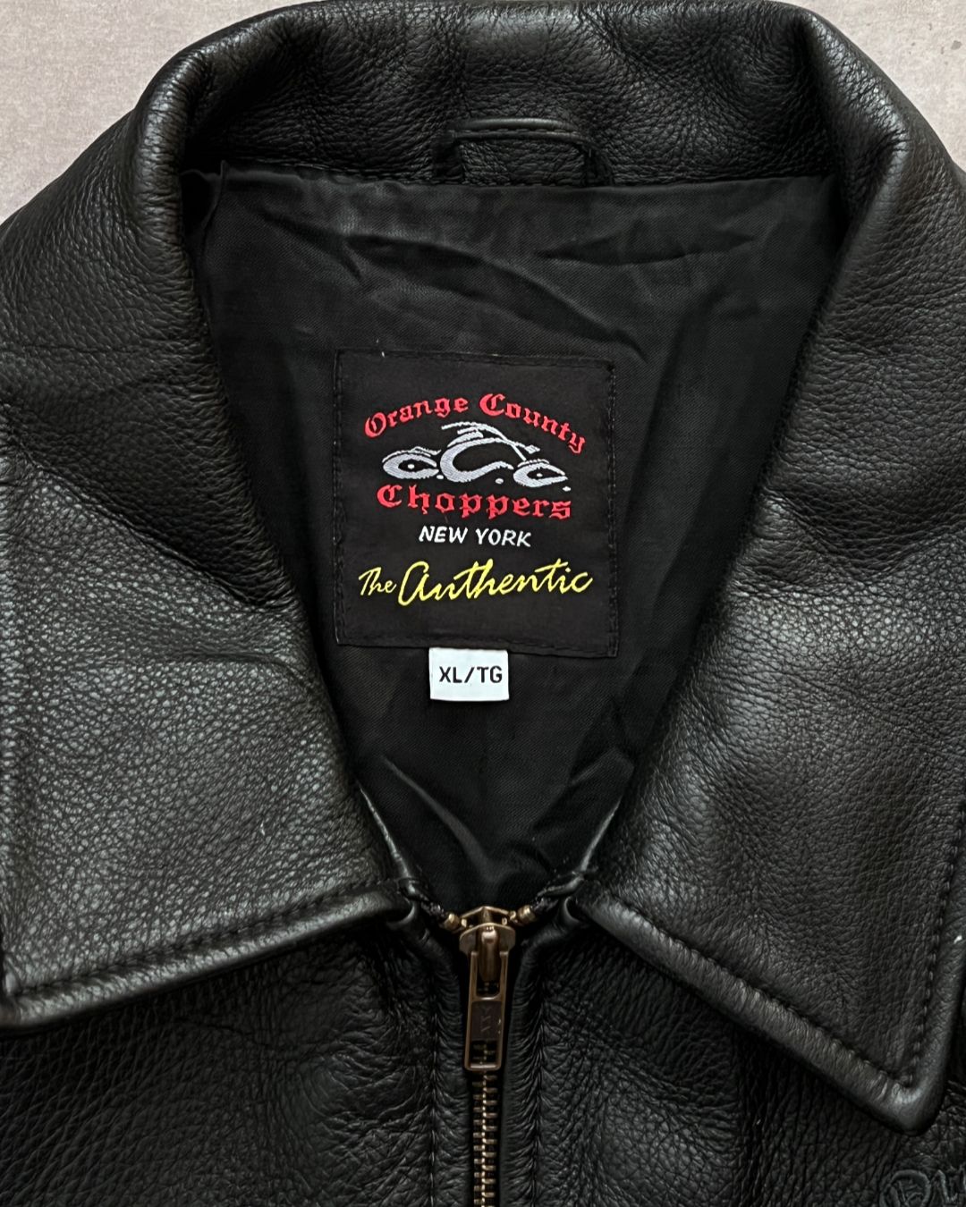 GABARDINA DE PIEL GENUINA (XL)