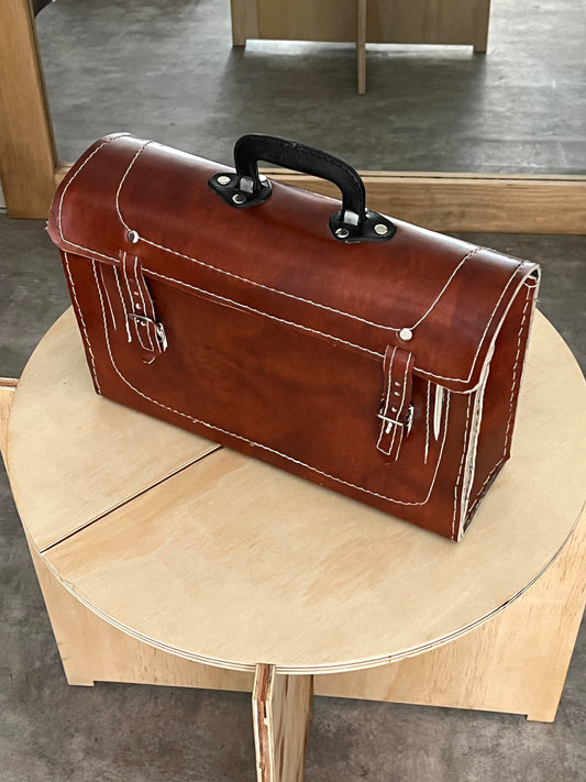 Vintage Leather Backpack (Chica)