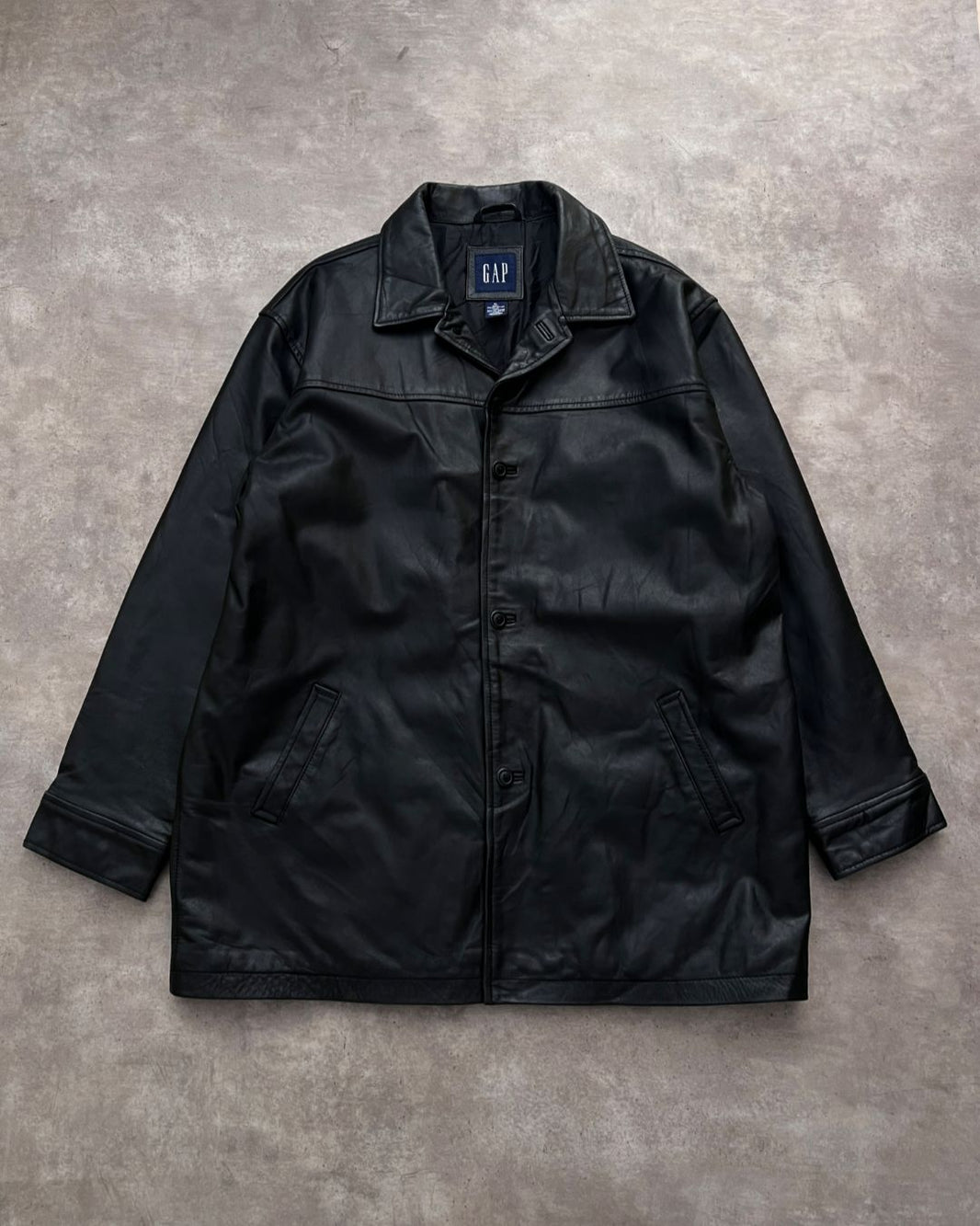 GABARDINA DE PIEL (XL)