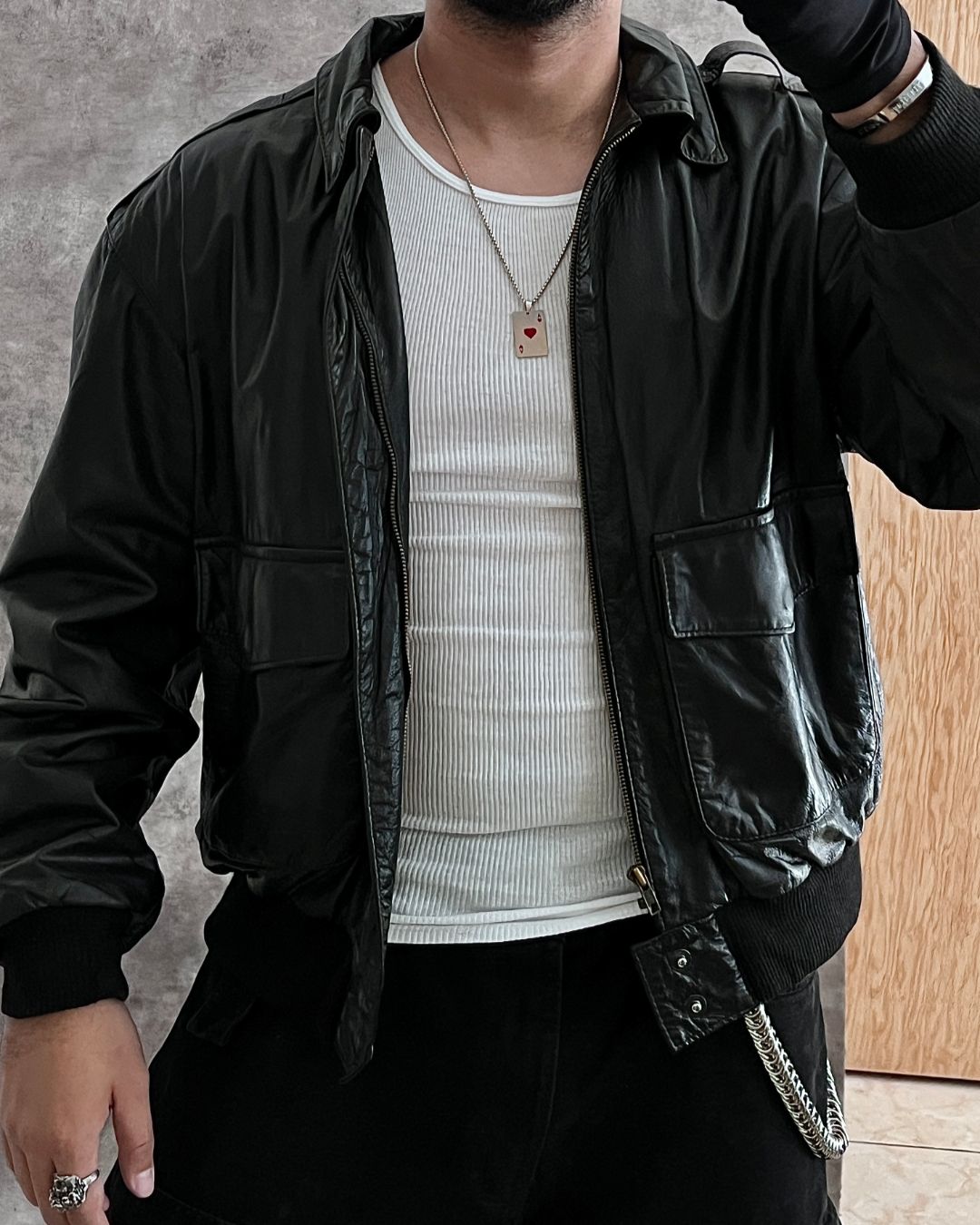 ARGENTINA - LEATHER JACKET (M)