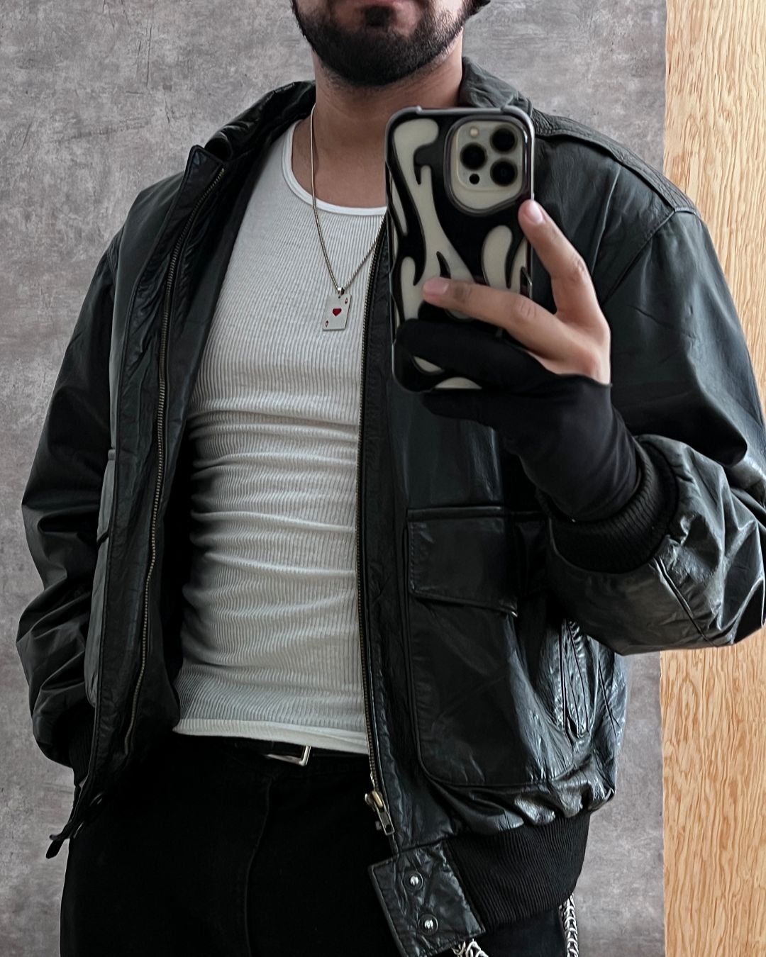 ARGENTINA - LEATHER JACKET (M)