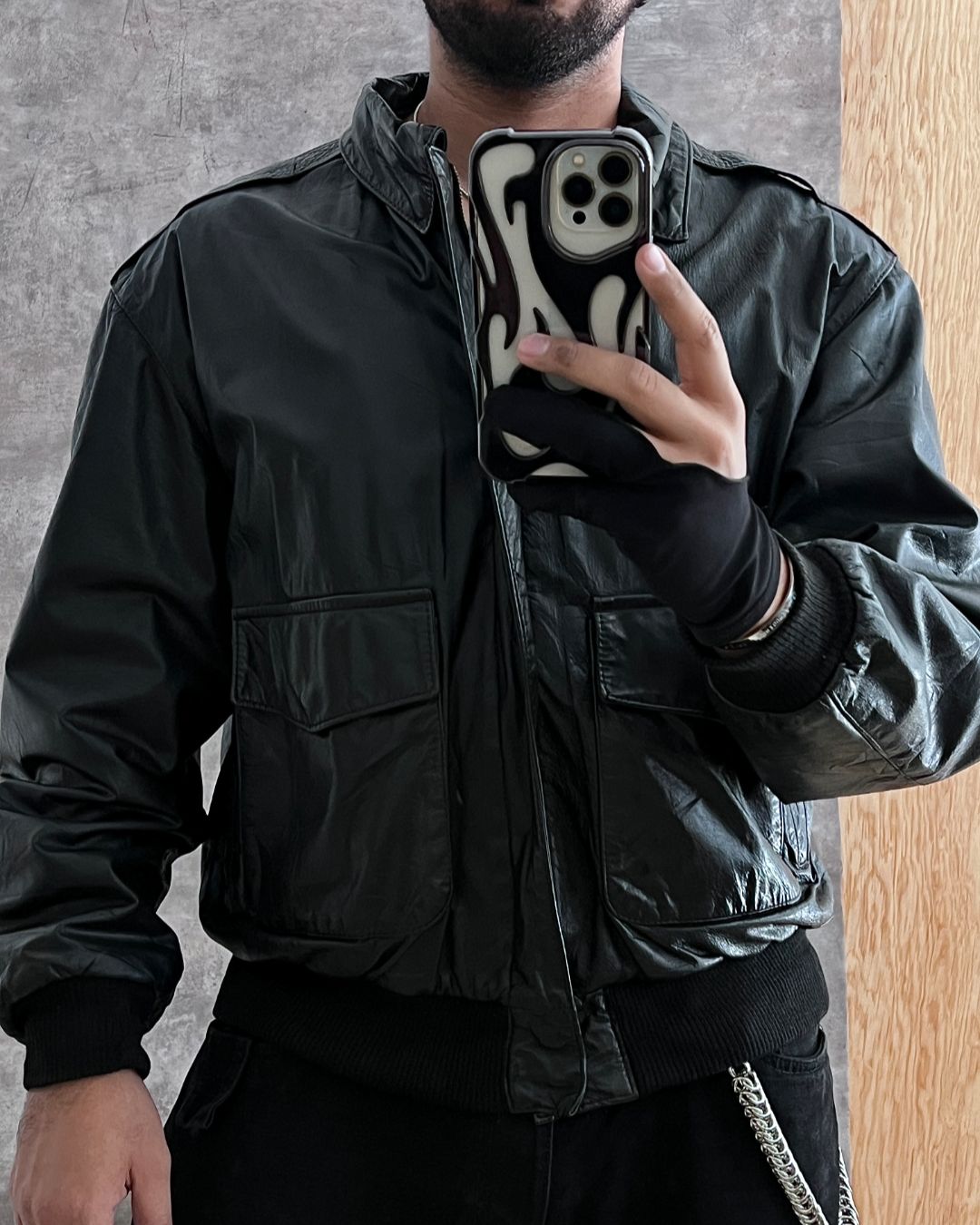 ARGENTINA - LEATHER JACKET (M)