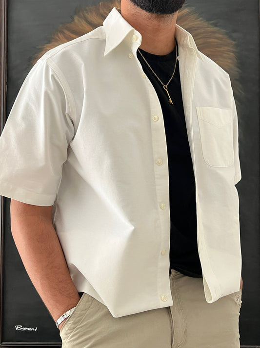 White Shirt Boxy Fit (M)