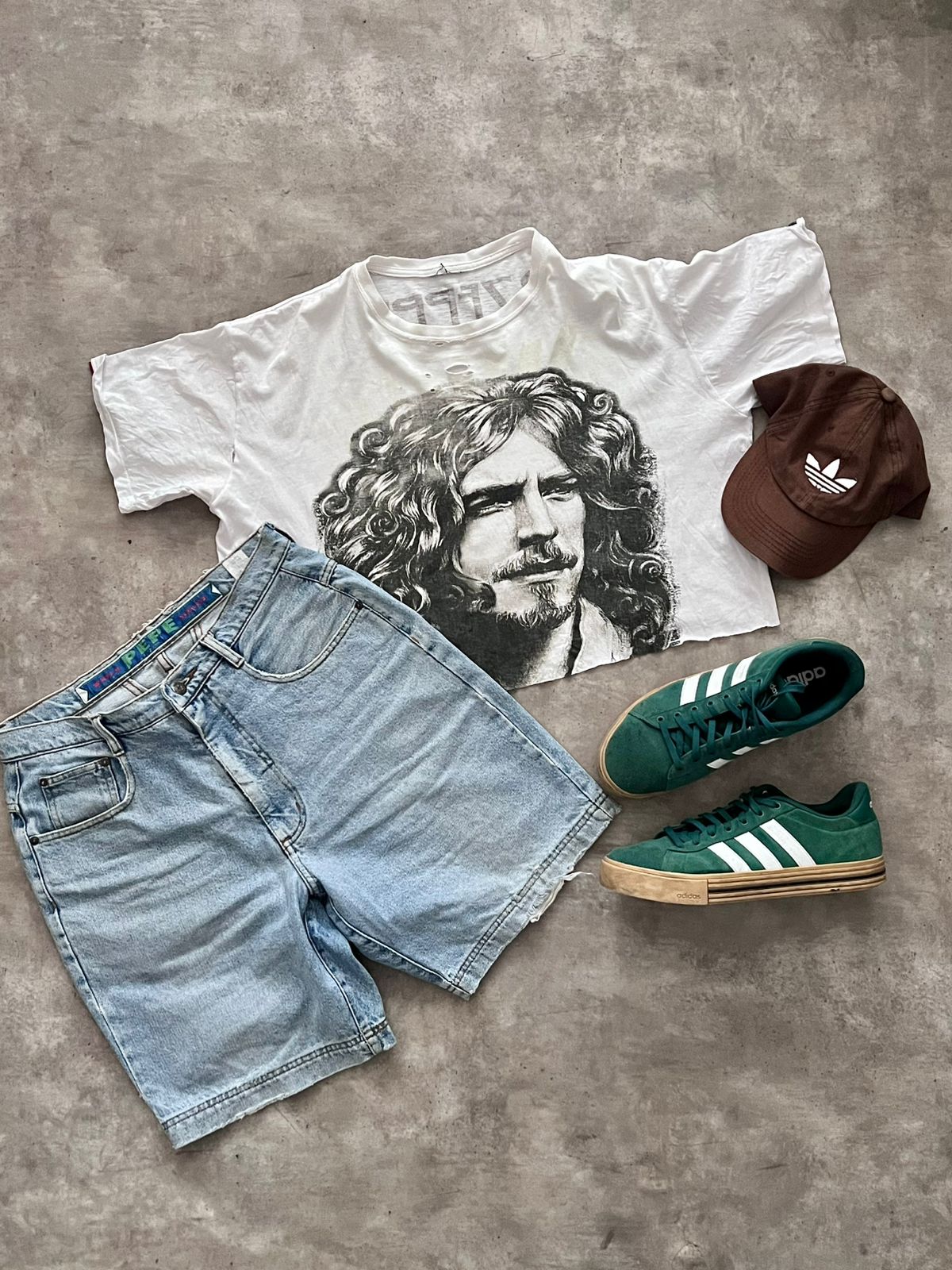 Vintage 80's Denim Pepe Jeans Shorts (32)