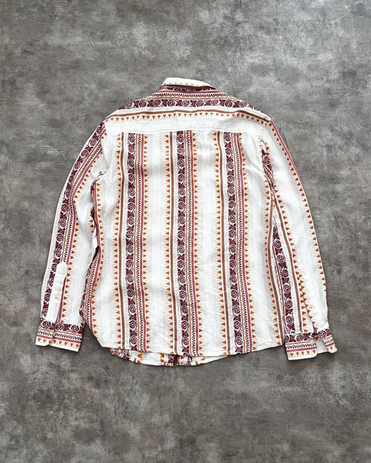 CAMISA BORDADA ZARA (L)