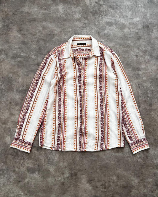 CAMISA BORDADA ZARA (L)