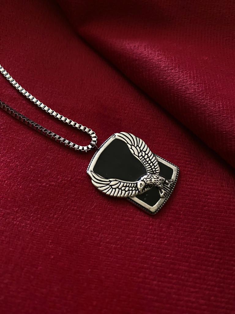 Stainless steel eagle